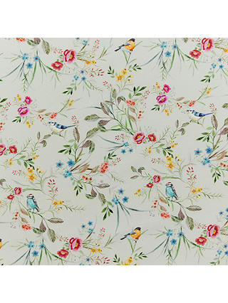 Indigo Fabrics Birds and Plants Print Fabric