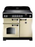 Rangemaster Classic 100 Induction Hob Range Cooker, Cream