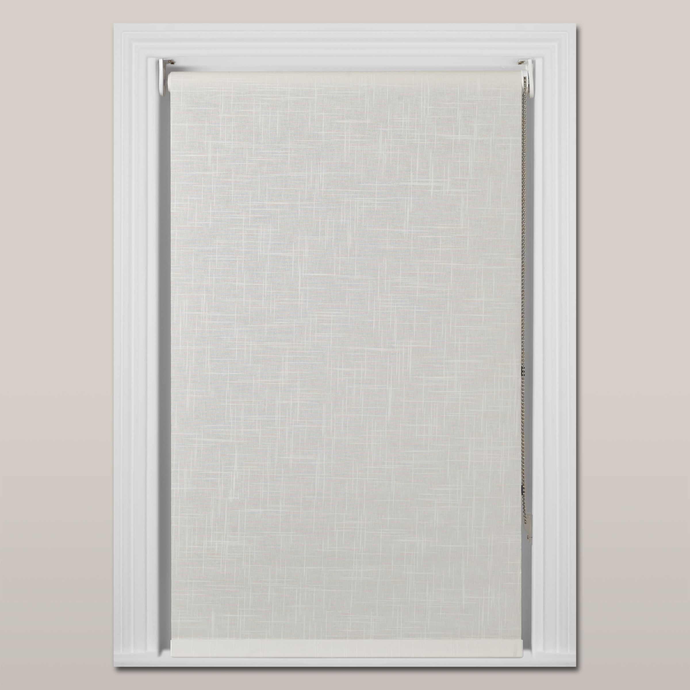 John Lewis Etching Made to Measure Daylight Roller Blind, Ivory