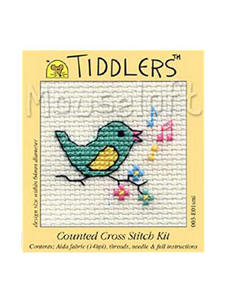 Mouseloft Tiddlers Song Bird Counted Cross Stitch Kit