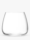 LSA International Wine Culture Stemless Wine Glasses, 385ml, Set of 2