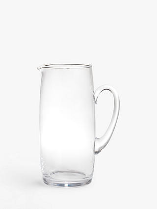 ANYDAY John Lewis & Partners Glass Drinks Jug, Clear, 1.85L