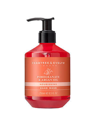 Crabtree & Evelyn Pomegranate & Argan Oil Nourishing Hand Wash, 250ml