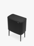 Brabantia Bo Touch Bin, 36L, Black