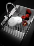 Clearwater Kitchen Sink Folding Mat, Stainless Steel