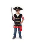 Melissa & Doug Pirate Children's Costume, 3-6 years
