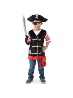 Melissa & Doug Pirate Children's Costume, 3-6 years