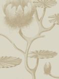 Cole & Son Lily Wallpaper, Linen And Gold 95/4019