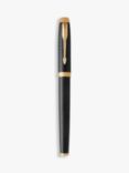 PARKER IM Premium Chiselled Rollerball Pen, Black