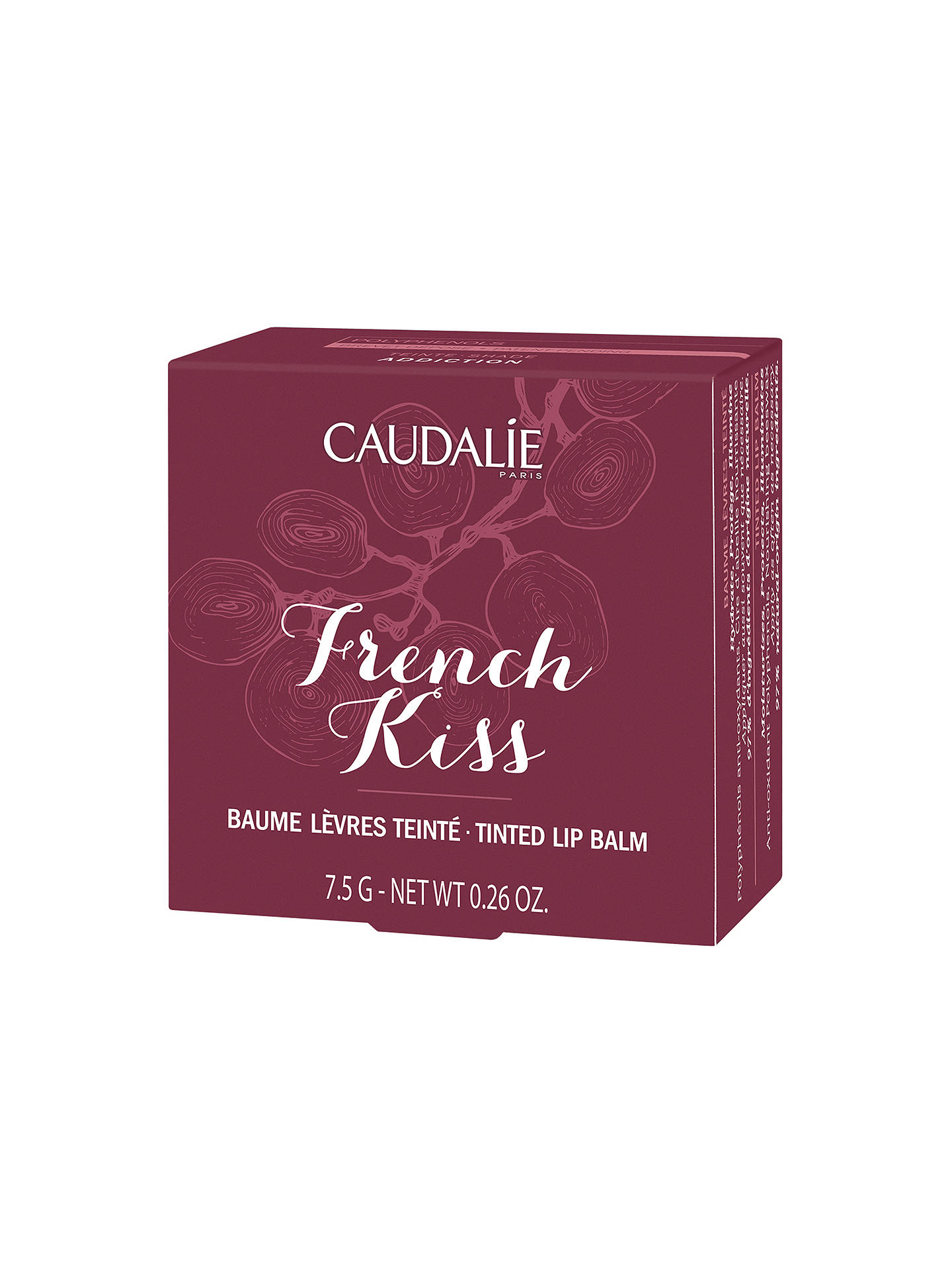 Buy Caudalie French Kiss Tinted Lip Balm, Addiction Online at johnlewis.com
