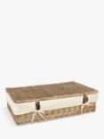 John Lewis Modern Country Willow Underbed Lined Storage
