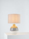 John Lewis Martha Ceramic Table Lamp, Sulphur