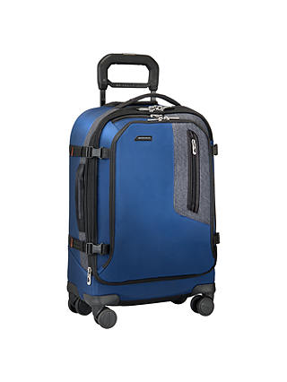 Briggs & Riley Explore Domestic Carry-On Expandable Spinner Suitcase, Blue