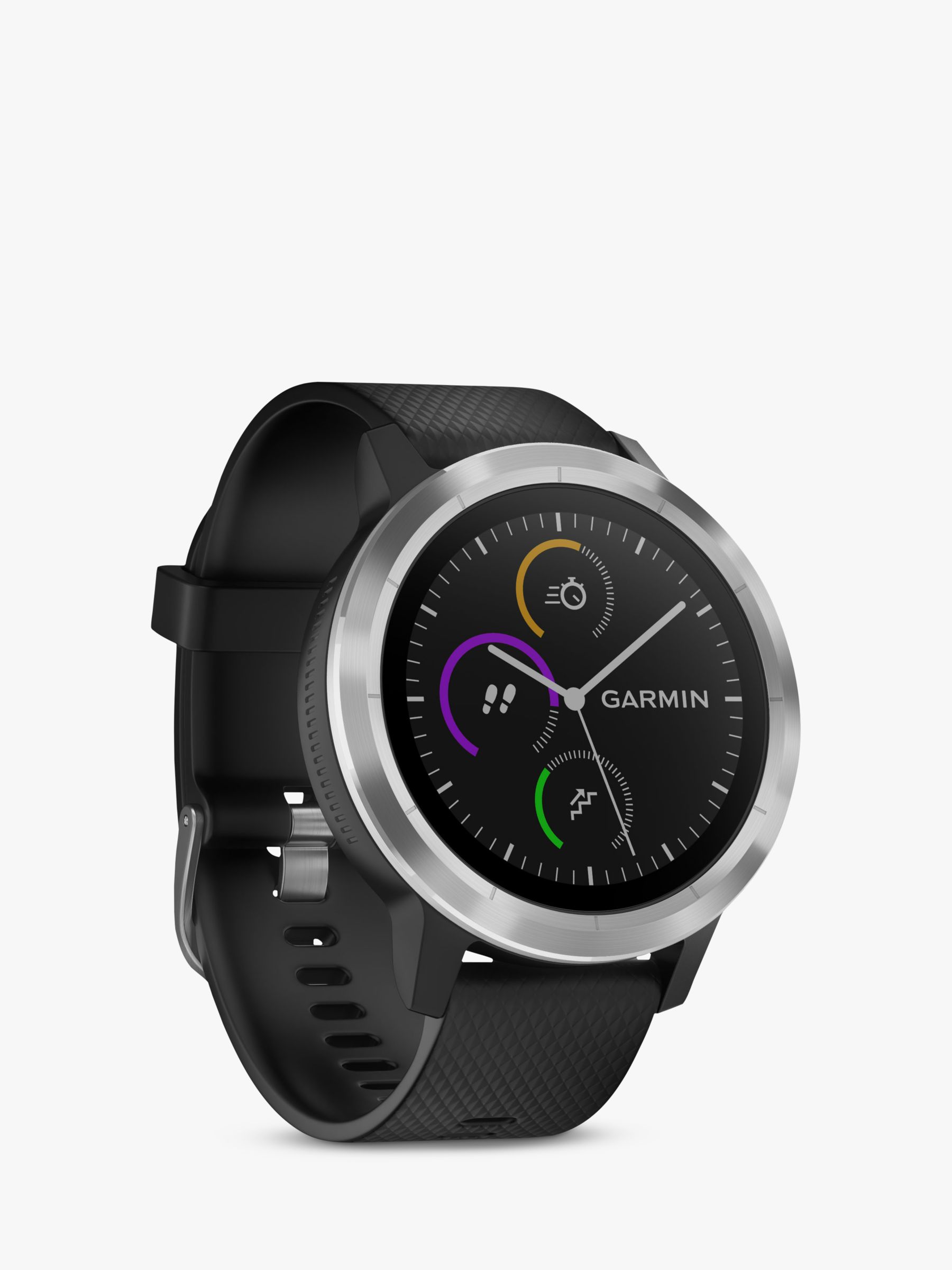 matrix element Bliver værre Garmin Vivoactive 3 GPS Smartwatch with Contactless Payment and HR,  Black/Stainless