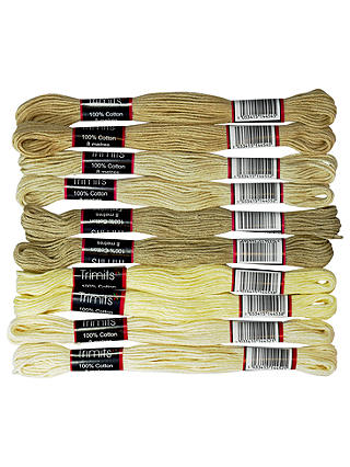 Habico Embroidery Threads, 10 Skeins