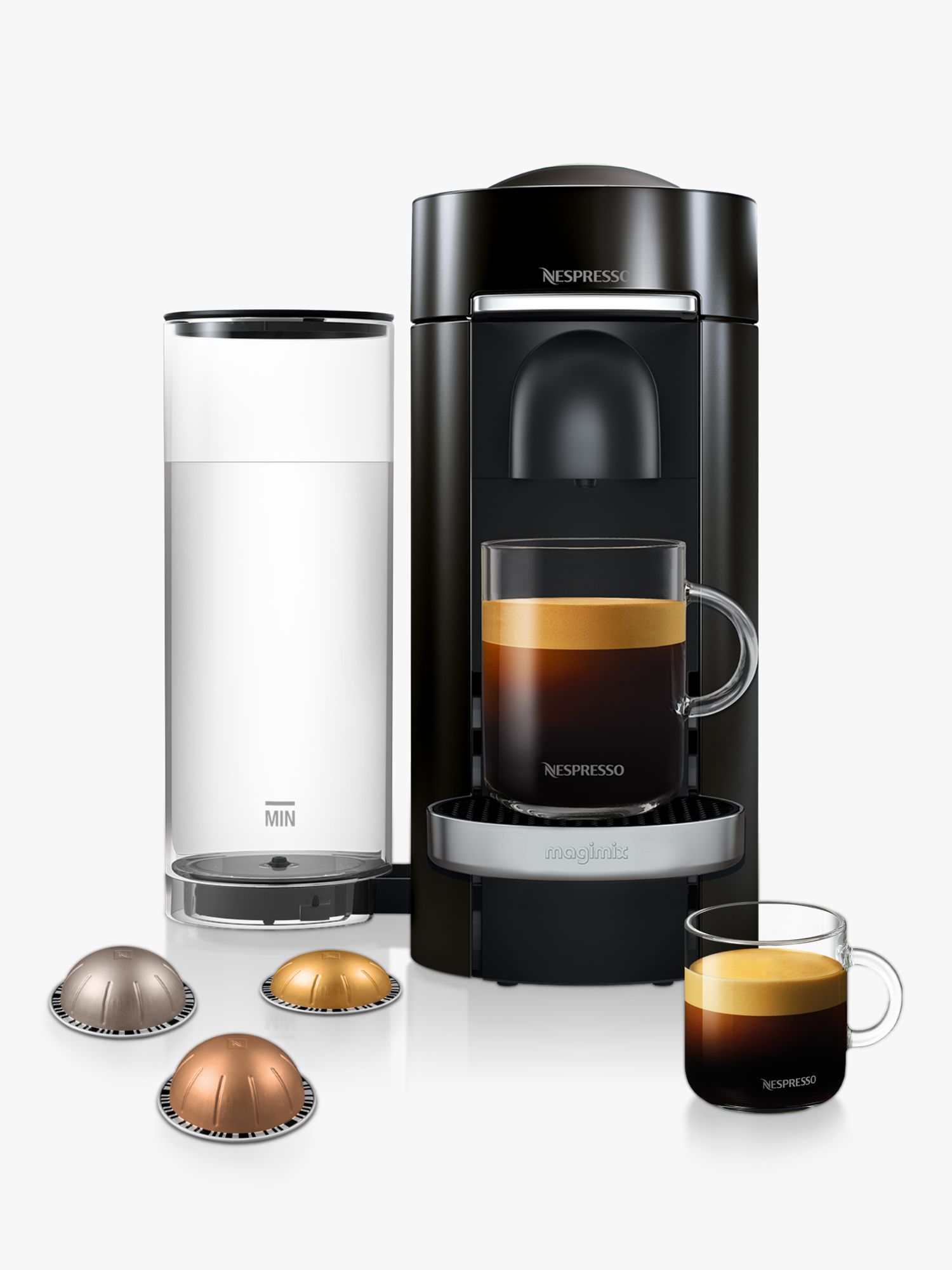 Vertuo Plus 11385 Coffee by Magimix, Black
