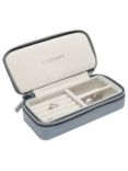 Stackers Medium Travel Jewellery Box, Dusky Blue