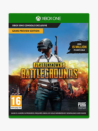 PlayerUnknown’s Battlegrounds, Xbox One