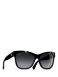 CHANEL Square Sunglasses CH5380 Black