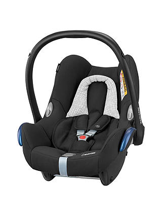 Maxi-Cosi CabrioFix Group 0+ Baby Car Seat, Black Grid