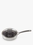 Le Creuset 3-Ply Stainless Steel Sauté / Poaching Pan, 20cm
