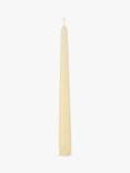 John Lewis ANYDAY Tapered Dinner Candles, Pack of 10, Ivory