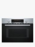 Bosch Series 4 CMA583MS0B Built-In Combination Microwave with Grill, Stainless Steel