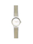 Skagen Women's Freja Bracelet Strap Watch, Silver/Gold Skw2698