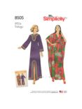 Simplicity Women's Vintage Kaftan Sewing Pattern, 8505