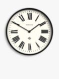 Newgate Clocks Italian Roman Numeral Wall Clock, 53cm, Black