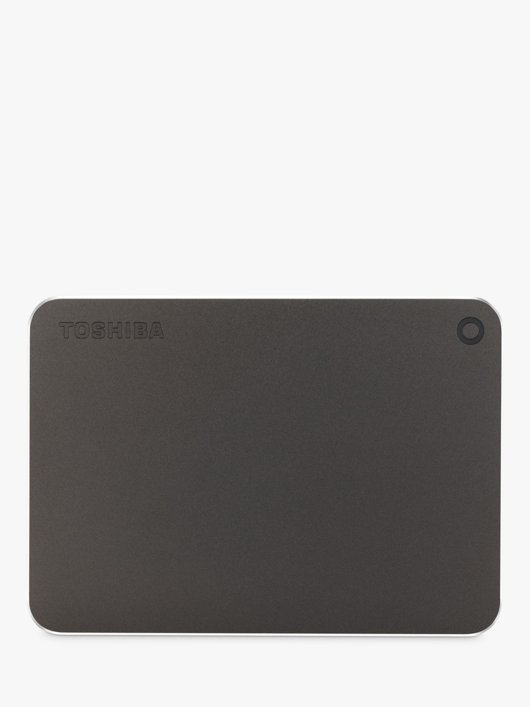 Toshiba Canvio Premium, Portable Hard Drive, USB 3.0, 2TB, Grey