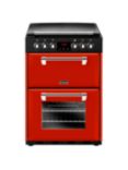 Stoves Richmond 600E Electric Range Cooker, Red