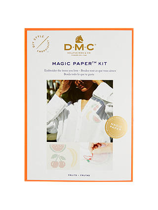 DMC Magic Paper Fruit Cross Stitch Kit