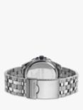 Sekonda 1391.27 Men's Chronograph Bracelet Strap Watch, Silver/Blue