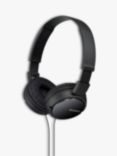 Sony MDR-ZX110AP On-Ear Headphones with Mic/Remote, Black