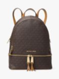 MICHAEL Michael Kors Medium Logo Backpack, Brown