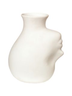 pols potten Upside Down Head Vase, H25cm, White