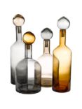 pols potten Large Glass Bubbles & Bottles Ornaments, Set of 4, Assorted