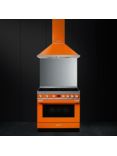 Smeg Portofino CPF9I Freestanding 90cm Multifunction Cooker, Orange
