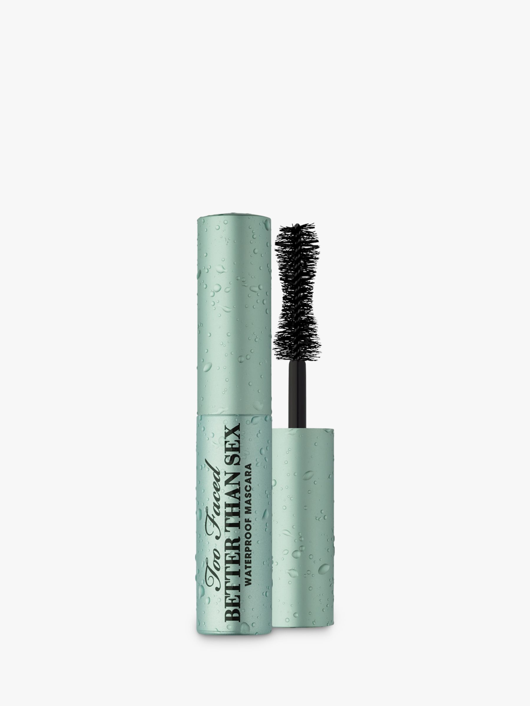 Too Faced Better Than Sex Waterproof Doll Size Mascara Black 4 8g At John Lewis And Partners