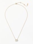 John Lewis Diamond Mini Link Chain Necklace