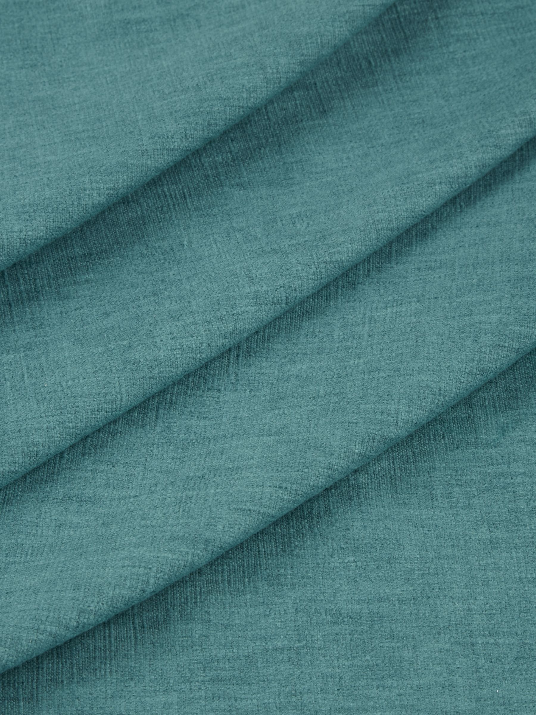 John Lewis Cotton Blend Furnishing Fabric, Peacock