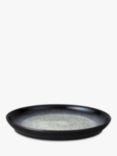 Denby Halo Stoneware Dinner Plates, Set of 4, 26cm, Black/Multi