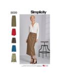 Simplicity Vintage Skirts With Length Sewing Pattern, 8699