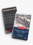 Derwent Tinted Charcoal Pencils Tin, Set of 12