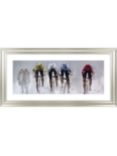 Nicole Pletts - Road Race Framed Print & Mount, 56 x 111cm