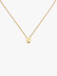 Melissa Odabash Gold Plated Initial Pendant Necklace, G