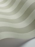 Cole & Son Regatta Stripe Wallpaper, 110/3014, Olive