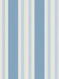 Cole & Son Polo Stripe Wallpaper, 110/1006, Blue