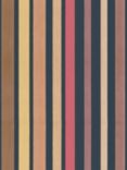 Cole & Son Carousel Stripe Wallpaper, 110/9044, Pink